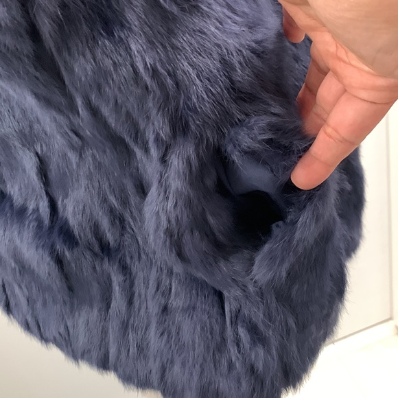 NWT Genuine Rabbit Fur Vest size Large - Picture 11 of 17